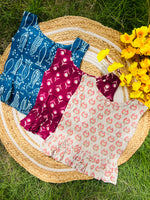 Load image into Gallery viewer, Frill tops Set 2 - 3yrs (pack of 3)