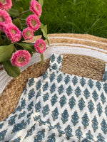 Load image into Gallery viewer, Blue Love - Cotton Frock 0 to 6m