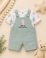 Load image into Gallery viewer, Baby Dungaree Set - Dreamer