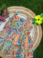 Load image into Gallery viewer, Ethnic Blossom - Viscose Frock 4 - 5 yrs