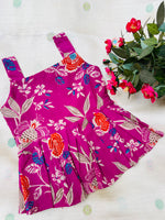 Load image into Gallery viewer, Flower Rush - Cotton Frock 0 to 6m