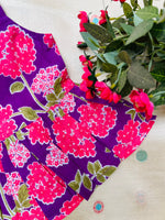 Load image into Gallery viewer, Flower Rush - Cotton Frock 0 to 6m