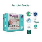 Load image into Gallery viewer, Bambo Nature Chemical Free Tape Diapers - M (4-8 kgs)