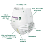 Load image into Gallery viewer, Bambo Nature Chemical Free Pant Diapers - L (7-12 kgs)