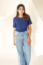 Load image into Gallery viewer, Maternity & Nursing T-Shirts - Blue - NARUVE