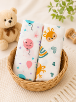 Load image into Gallery viewer, Muslin Baby Towels (Pack of 2)