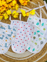 Load image into Gallery viewer, Muslin Nappy Set : Pack of 3
