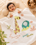 Load image into Gallery viewer, Bamboo Baby Blanket - Jungle