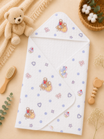 Load image into Gallery viewer, Ride oh Ride - Cotton Hooded Baby Towel