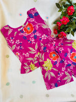 Load image into Gallery viewer, Bloom - Frill top & Shorts Set 1 - 2yrs
