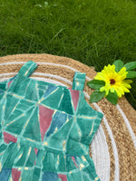 Load image into Gallery viewer, Abstract Painting - Cotton Frock 4 - 5 yrs