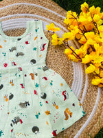 Load image into Gallery viewer, Pista World - Muslin Frock 3 to 6M