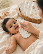 Load image into Gallery viewer, Baby Muslin Wipes - Pack of 4