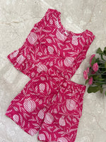 Load image into Gallery viewer, Lady Bloom - Frill top & Shorts Set 1 - 2yrs