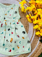 Load image into Gallery viewer, Pista World - Muslin Frock 0 to 3M