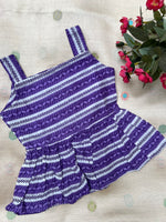Load image into Gallery viewer, Violet Bliss - Cotton Frock 0 to 6m
