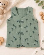 Load image into Gallery viewer, Muslin Cotton Jabla/Vest