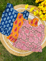 Load image into Gallery viewer, Frill tops Set 3 - 4yrs (pack of 3)