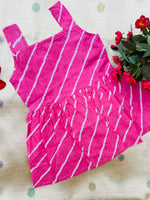 Load image into Gallery viewer, Pink Garden - Cotton Frock 1 - 2 yrs