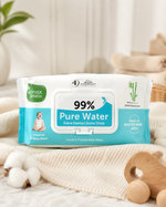 Load image into Gallery viewer, Mother Sparsh 99% Pure Water Wipes : 72 pcs Pack