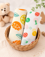 Load image into Gallery viewer, Muslin Baby Towels (Pack of 2)