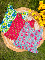 Load image into Gallery viewer, Frill tops 4 - 5yrs (pack of 3)