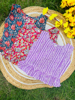 Load image into Gallery viewer, Frill tops Set 3 - 4yrs (pack of 3)