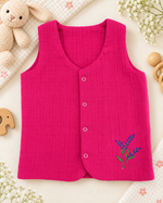 Load image into Gallery viewer, Muslin Cotton Jabla/Vest