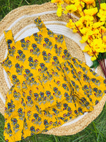 Load image into Gallery viewer, Yellow Joy - Cotton Frock 4 - 5 yrs