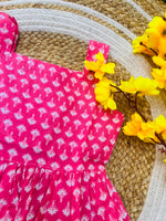 Load image into Gallery viewer, Diamond Spark - Cotton Frock 0 to 6m