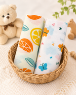 Load image into Gallery viewer, Muslin Baby Towels (Pack of 2)