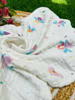 Load image into Gallery viewer, Fairy Love - Muslin Baby Towel