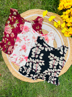 Load image into Gallery viewer, Frill tops 4 - 5yrs (pack of 3)