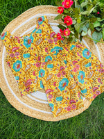 Load image into Gallery viewer, Yellow Blossom - Frill top & Shorts Set 4 - 5yrs