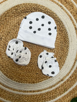 Load image into Gallery viewer, Mittens, Booties & Cap