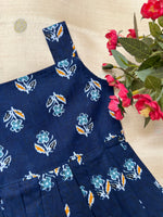 Load image into Gallery viewer, Apricot Diamond- Cotton Frock 0 to 6m