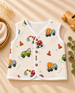 Load image into Gallery viewer, Road Safety : Muslin Cotton Jabla