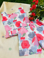 Load image into Gallery viewer, Joy Bloom - Frill top & Shorts Set 2 - 3yrs