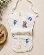 Load image into Gallery viewer, 6 Layer Crinkled Muslin Nappies: Pack of 4
