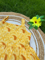 Load image into Gallery viewer, Yellow Jolly - Cotton Frock 4 - 5 yrs