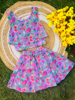 Load image into Gallery viewer, Hakoba Top and Skirt Set