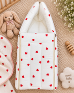 Load image into Gallery viewer, Muslin Carry Bed/Nest - My Heart