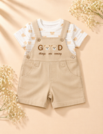 Load image into Gallery viewer, Baby Dungaree Set - Good Things