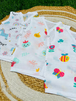 Load image into Gallery viewer, Cotton Muslin Jablas Pack: 0-3M