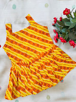 Load image into Gallery viewer, Dotted Blossom - Cotton Frock 6m to 1 Yr