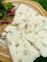 Load image into Gallery viewer, Forest Bloom - Muslin Baby Blanket