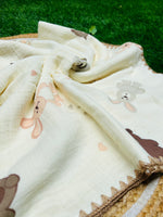 Load image into Gallery viewer, Teddy - Muslin Baby Blanket