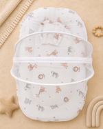 Load image into Gallery viewer, Muslin Net Bed - Animal World