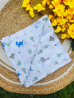Load image into Gallery viewer, Dino - Muslin Baby Swaddle