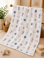 Load image into Gallery viewer, Little Explorer - Muslin Baby Towel